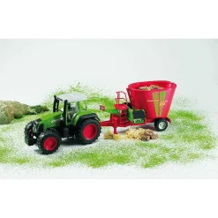 Bruder Tractor Aanhanger Voedermixmachine Strautmann Verti Mix 1050