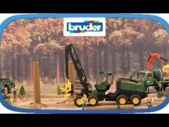 Bruder Tractor Boomrooimachine John Deere