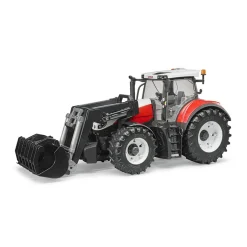 Bruder Tractor Steyr 630 Terrus CVT Met Frontlader
