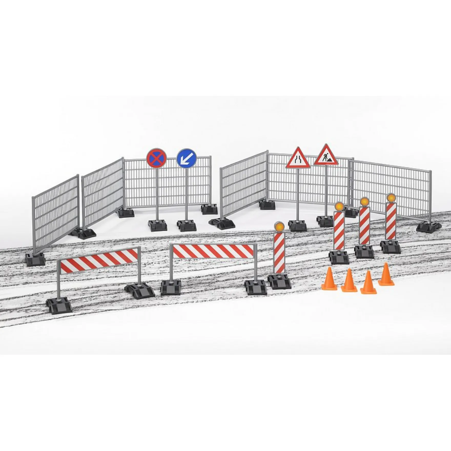 Bruder Wegenbouwset Accessoires