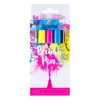 Bruynzeel brush pen set ecoline primair 5 kleuren