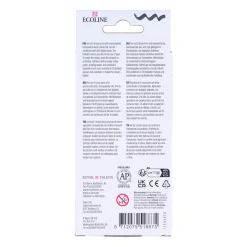 Bruynzeel brush pen set ecoline primair 5 kleuren