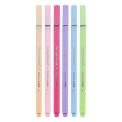 Bruynzeel Fineliner Set 6 Kleuren Pastel