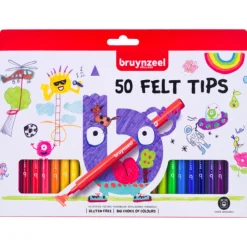 Bruynzeel viltstiften 50 stuks