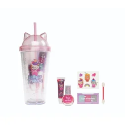 Bubble Friends beker gevuld met make up