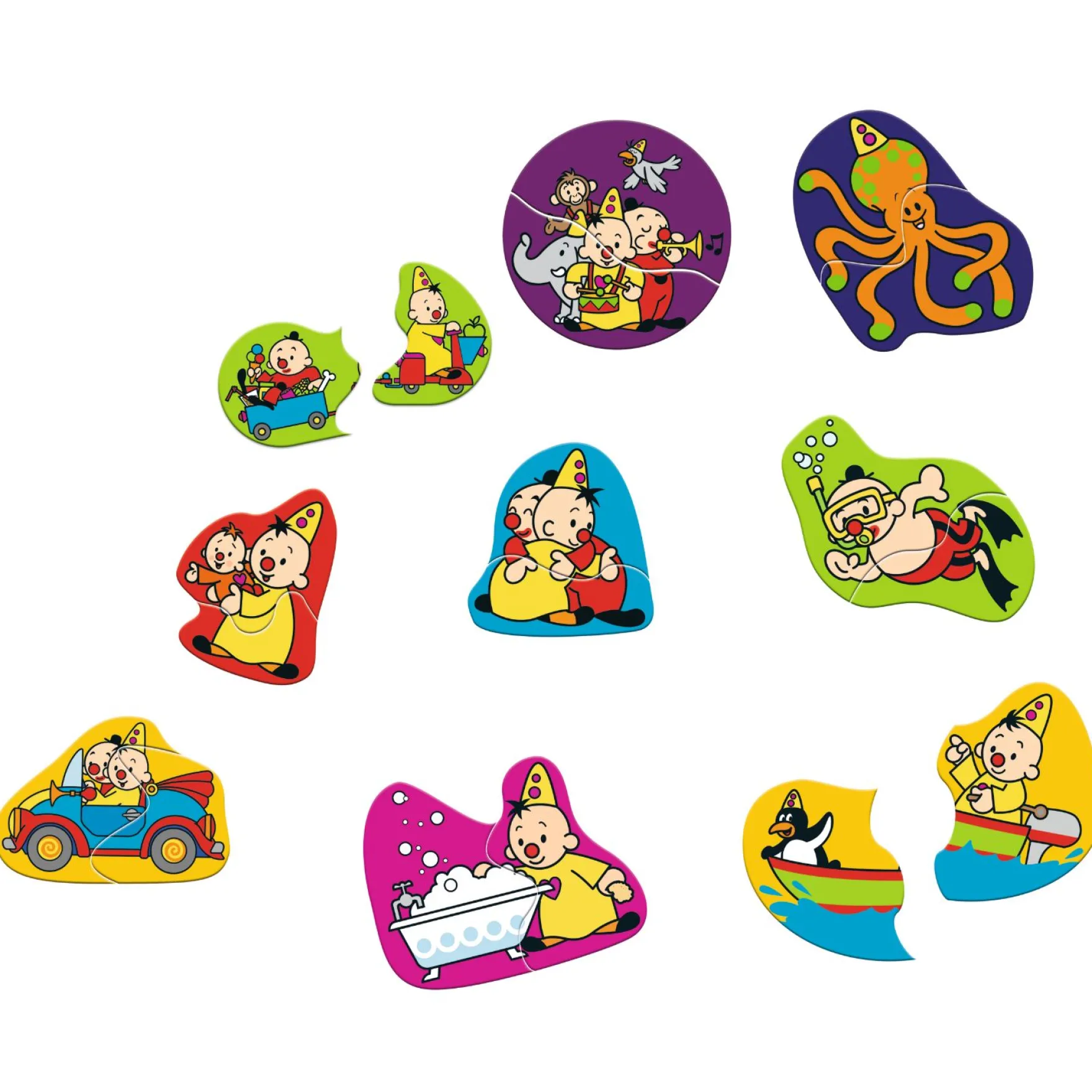 Bumba Badpuzzel 9x2 Stukjes