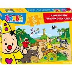 Bumba Puzzel 6st Jungledieren
