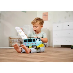 Bus Dickie Sunny surfer bus 25 cm met stickers