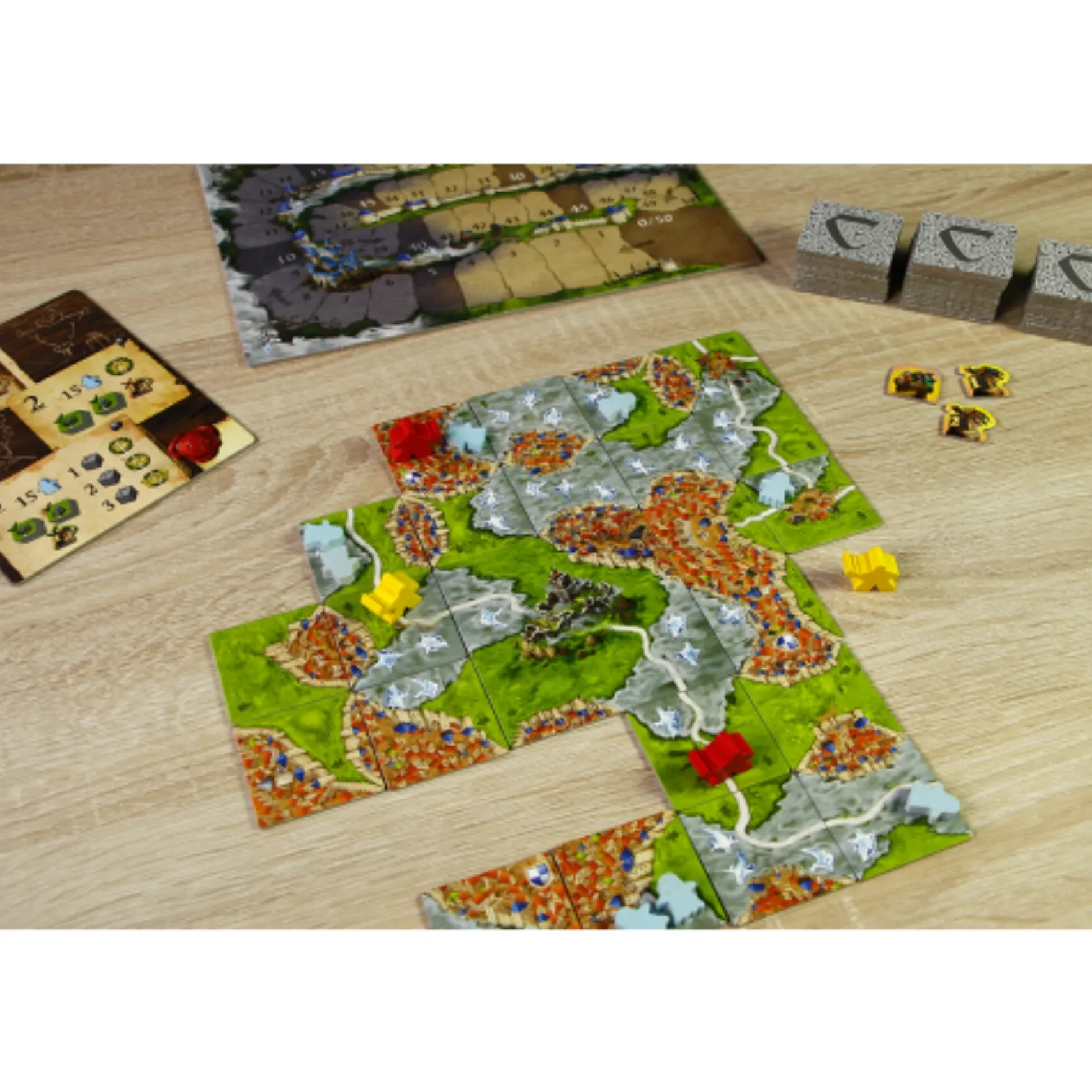 Carcassonne: De Mist - Bordspel