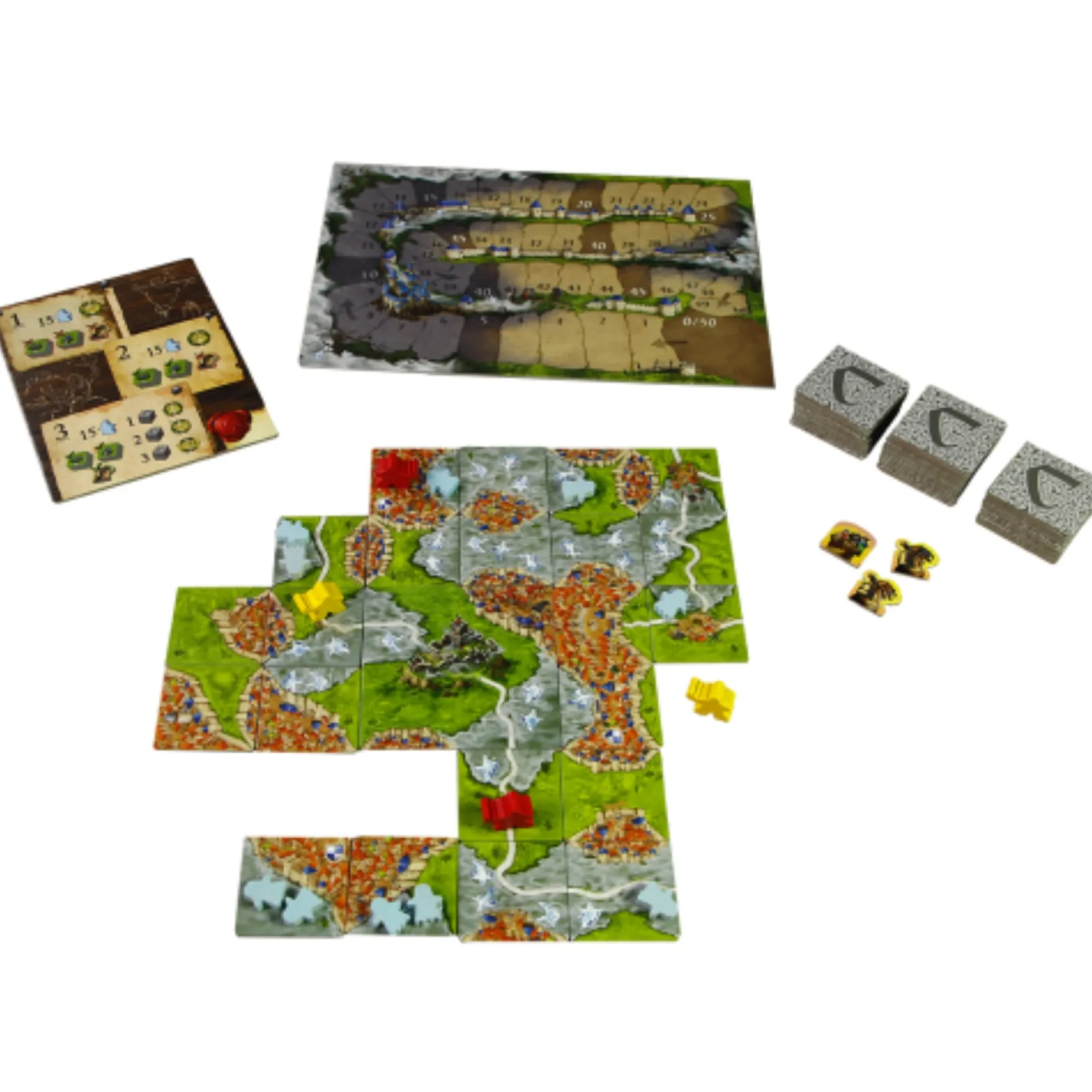 Carcassonne: De Mist - Bordspel