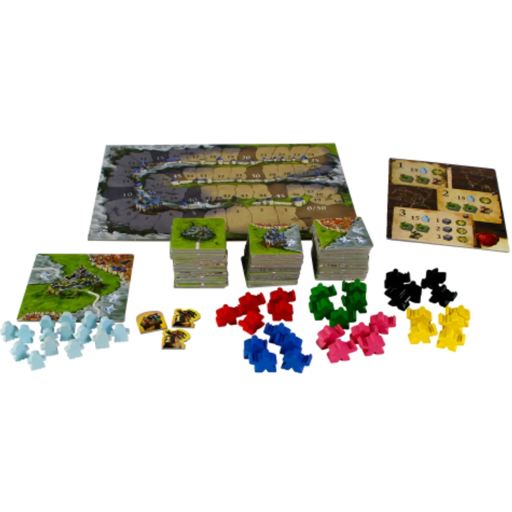 Carcassonne: De Mist - Bordspel