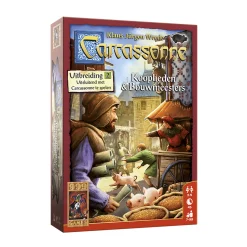 Carcassonne Uitbreiding Kooplieden en  Bouwmeesters - Bordspel