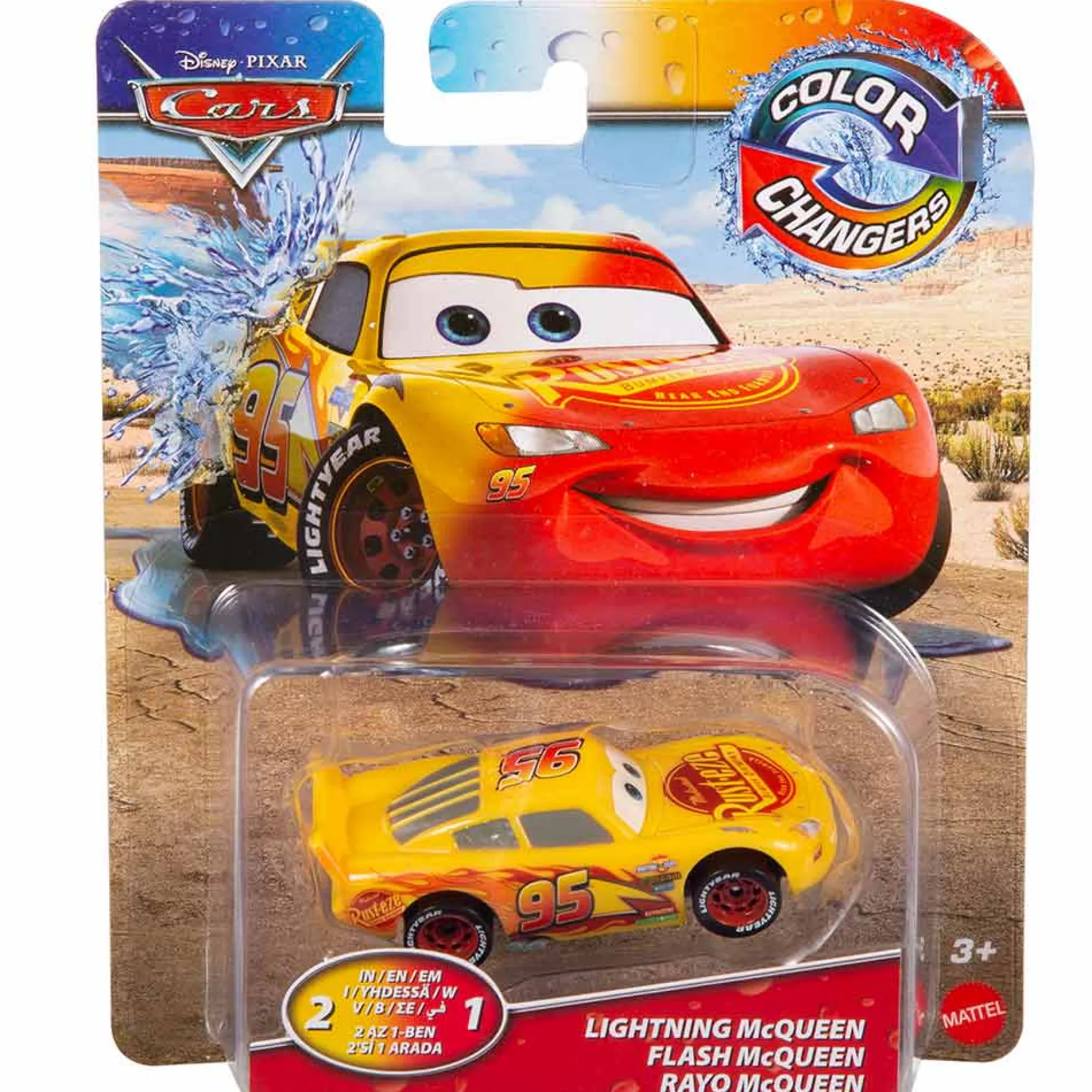 Cars Disney Color Changers Assorti