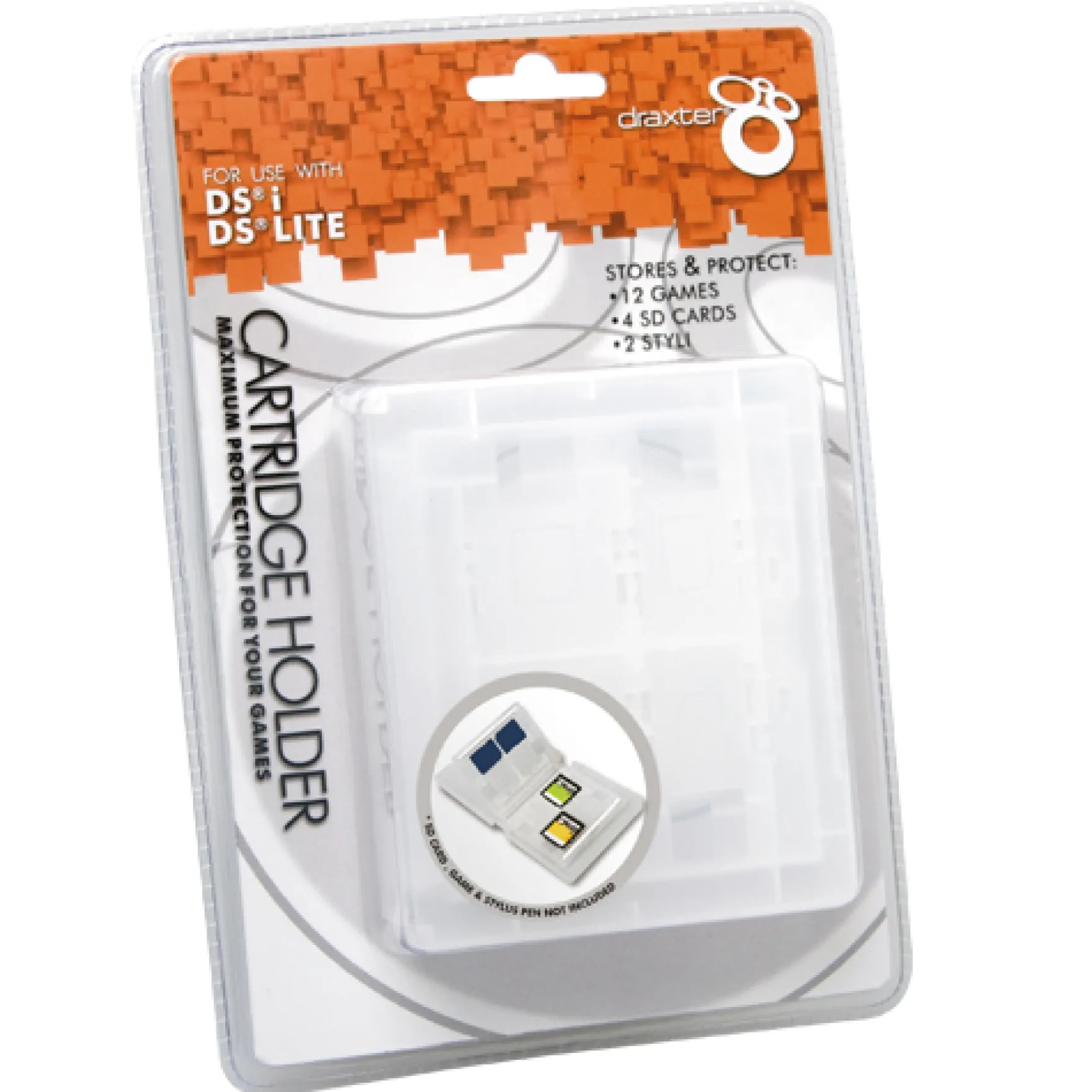 Cartridgehouder Voor NDS/NDSi Spellen Wit