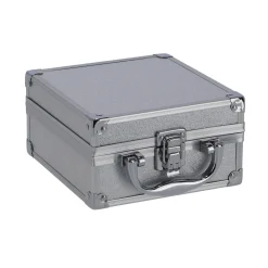 Casuelle Aluminium Mini Cosmetica Koffer Zilver