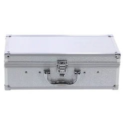 Casuelle Cosmetica Koffer Rechthoekig Zilver