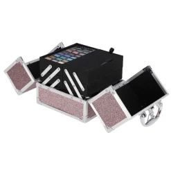 Casuelle Make-Up Koffer Oud Roze Multiglitter