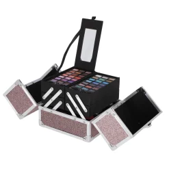 Casuelle Make-Up Koffer Oud Roze Multiglitter