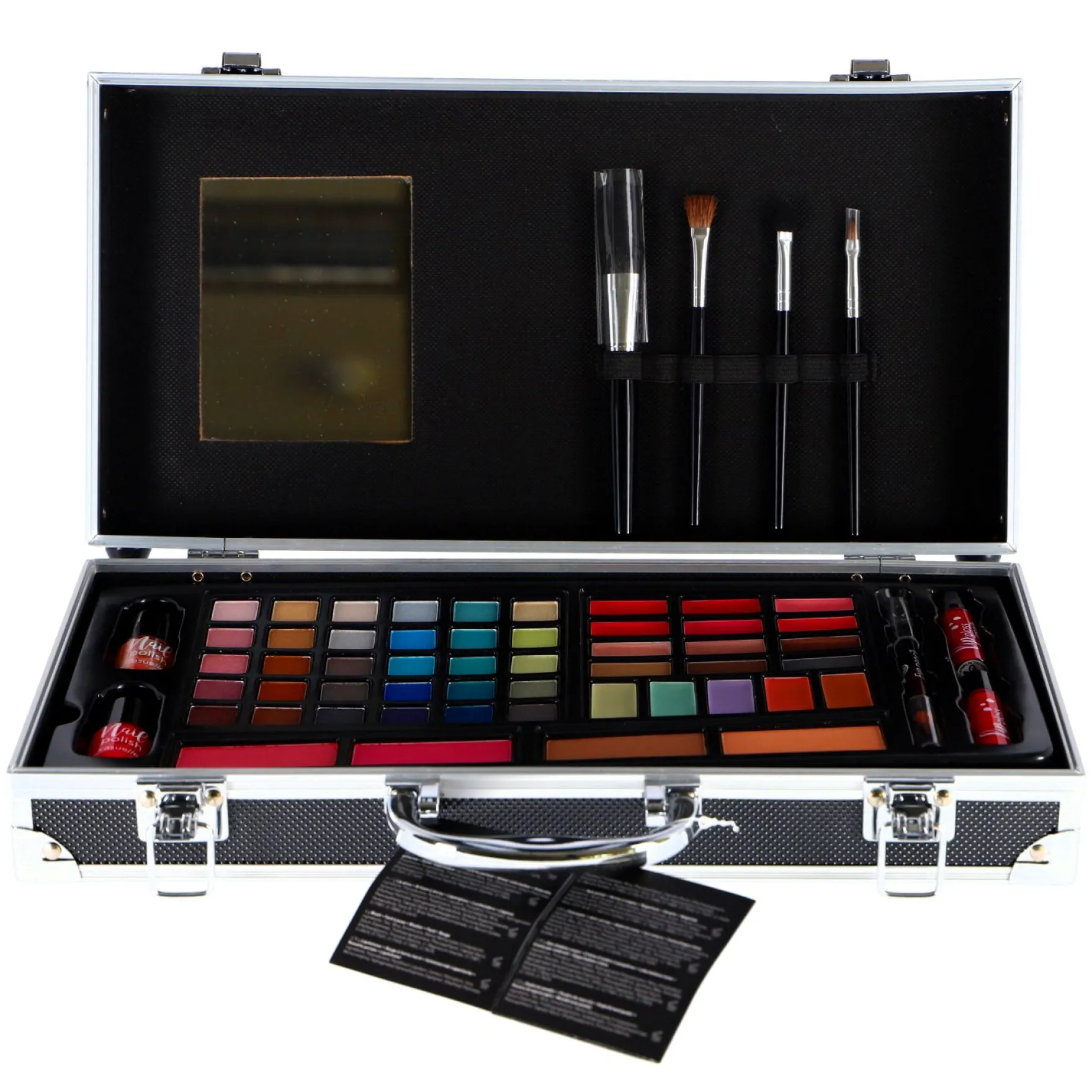 Casuelle Make-up Koffer Zwart Breed