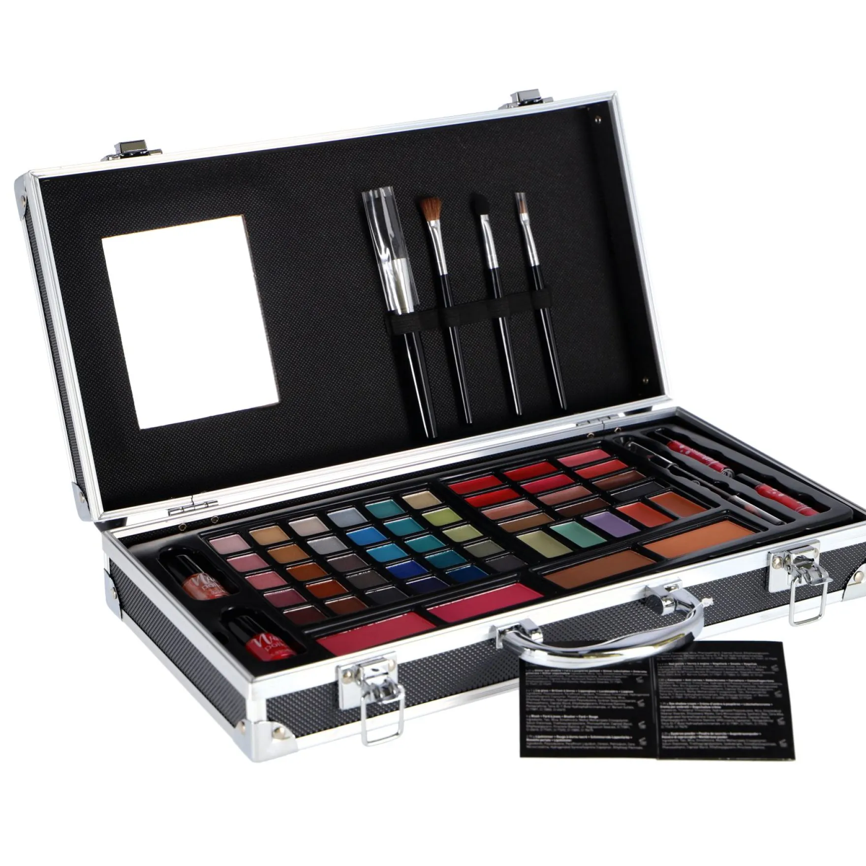 Casuelle Make-up Koffer Zwart Breed