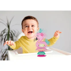 Clementoni baby flamingo ratel schud en speel