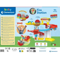 Clementoni baby Garage brandweerkazerne licht en  geluid