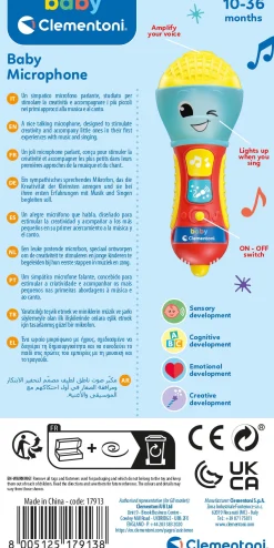 Clementoni baby microfoon