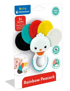 Clementoni baby rammelaar pauw