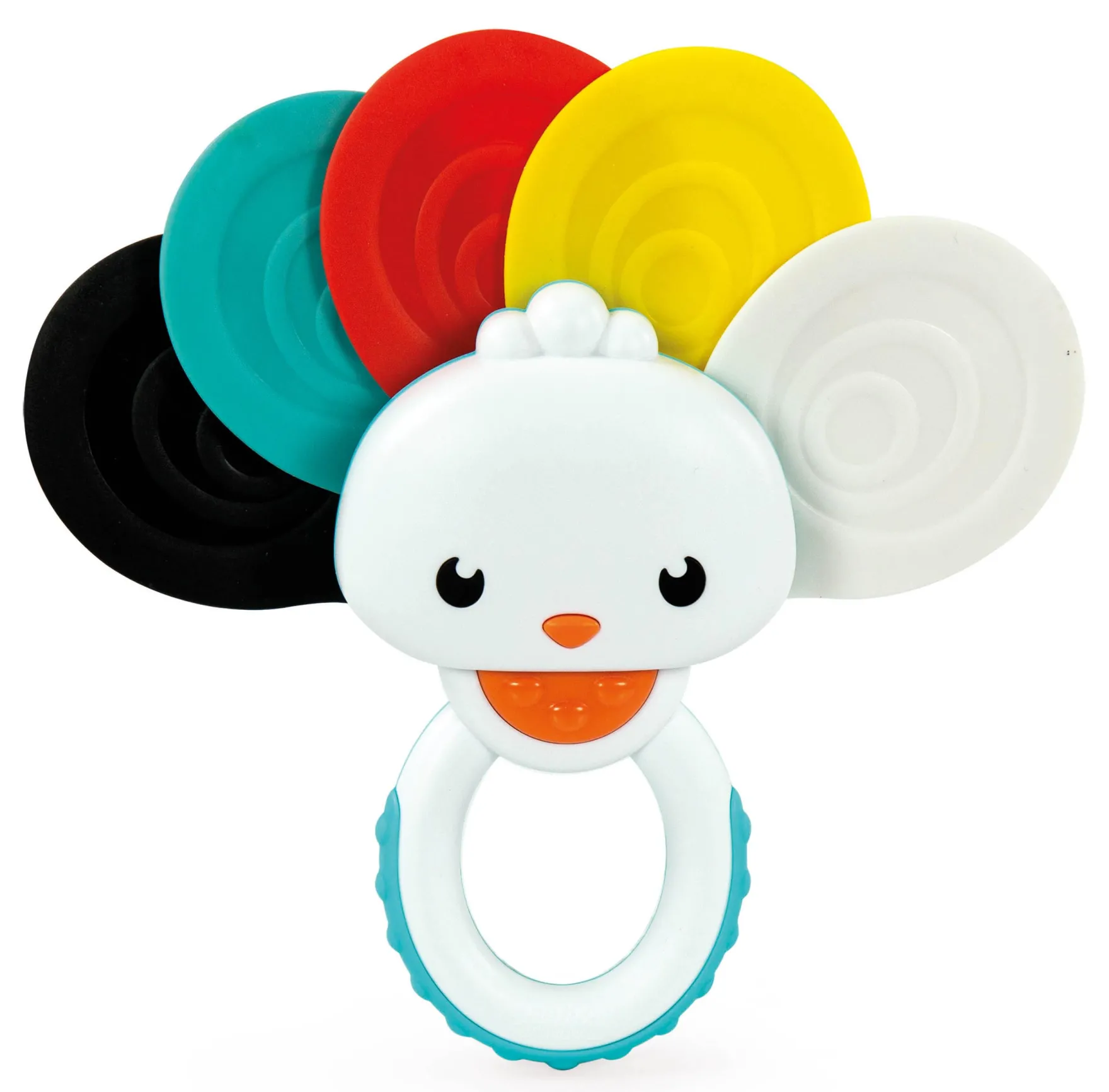 Clementoni baby rammelaar pauw