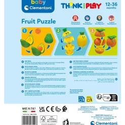 Clementoni baby stapel fruit set