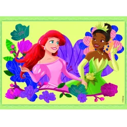 Clementoni disney princess 4 in 1 puzzel 12, 16,  20, 24 stukjes