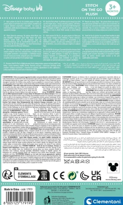 Clementoni Disney stitch pluche boxhanger