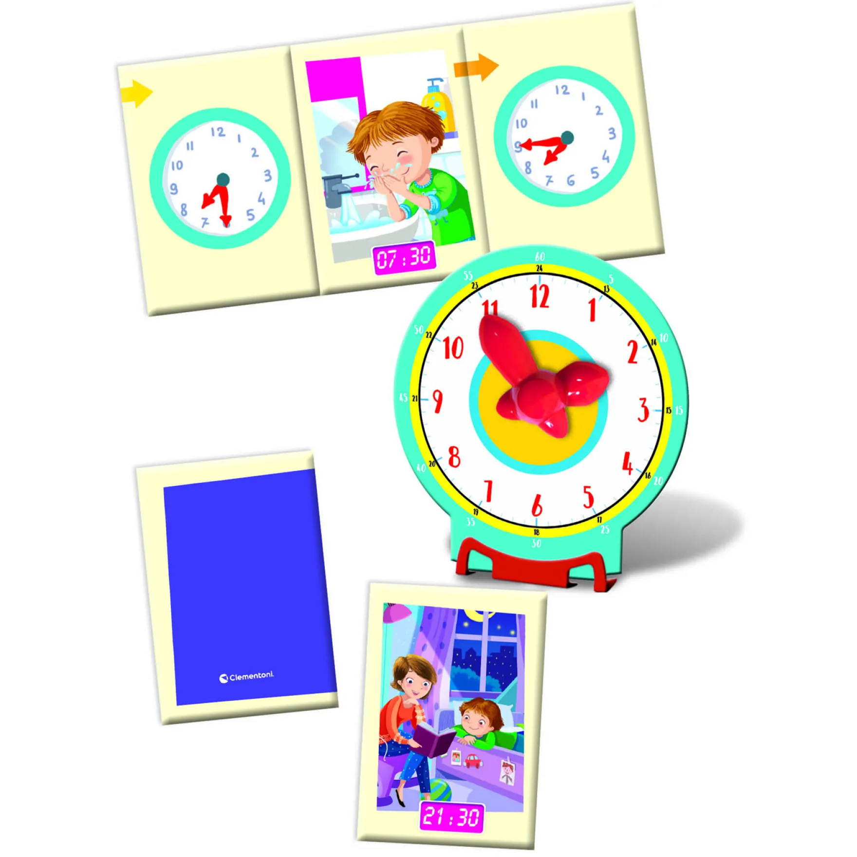 Clementoni leren klok kijken (NL)