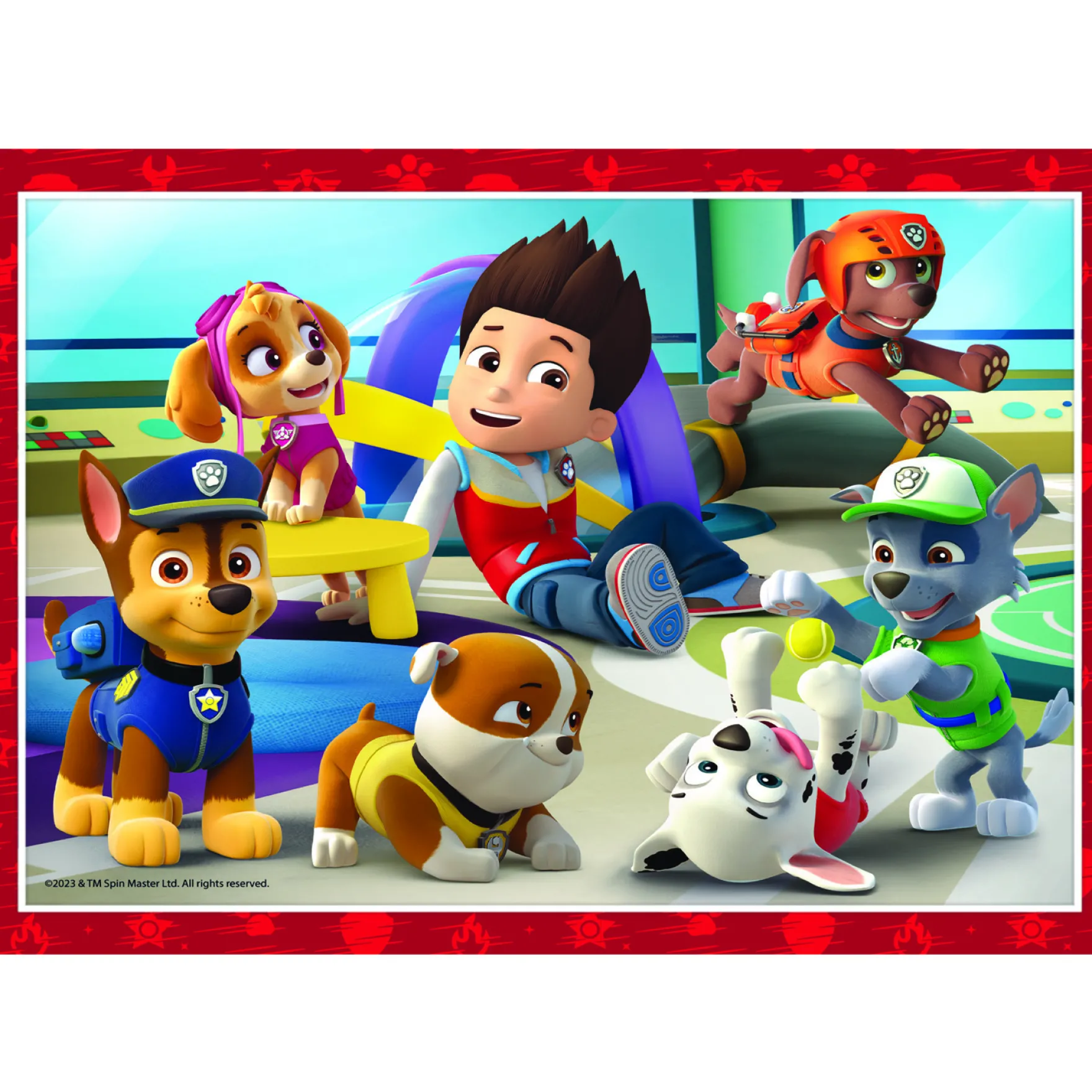 Clementoni Paw Patrol 4 in 1 puzzel 12, 16, 20, 24 stukjes