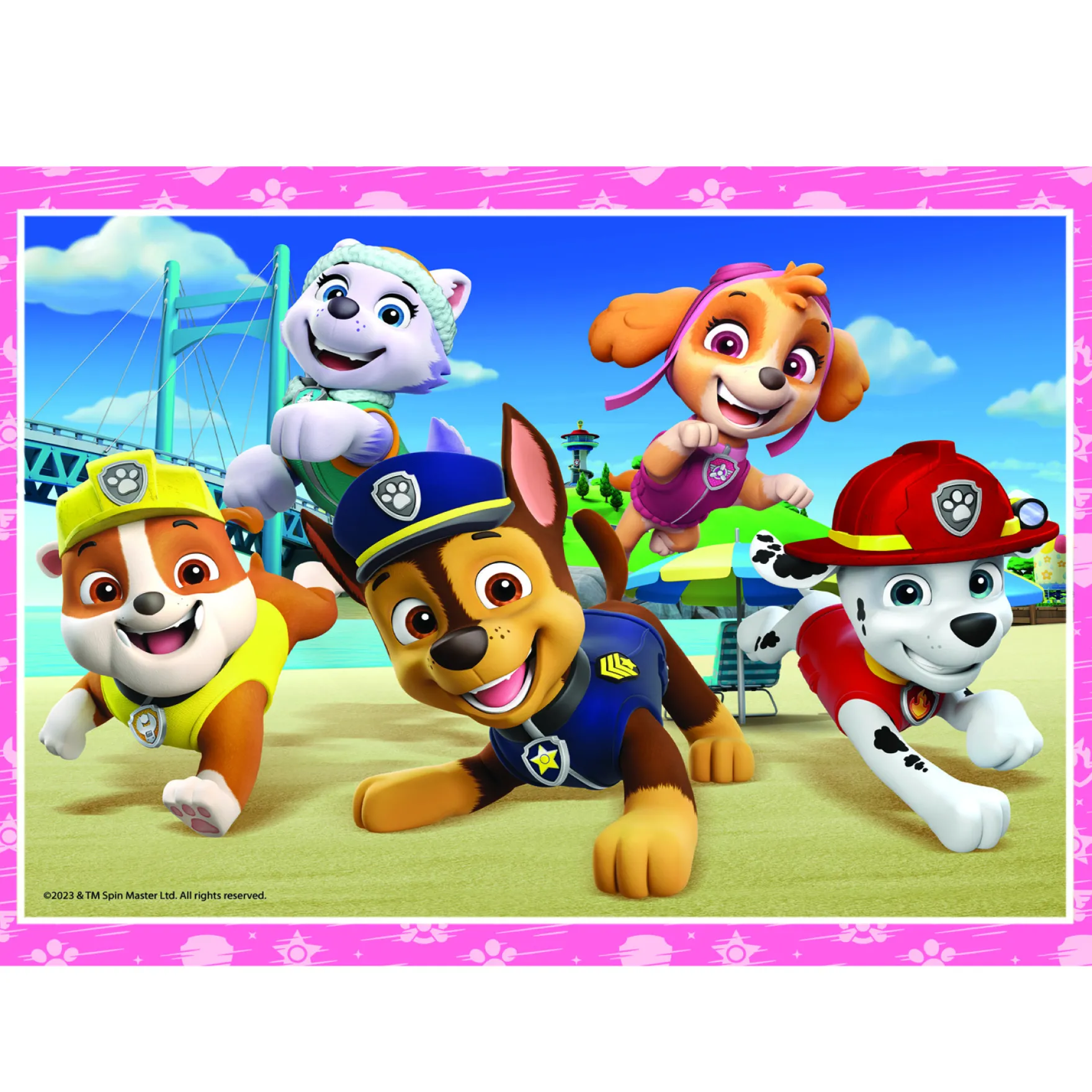 Clementoni Paw Patrol 4 in 1 puzzel 12, 16, 20, 24 stukjes