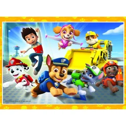 Clementoni Paw Patrol 4 in 1 puzzel 12, 16, 20, 24 stukjes