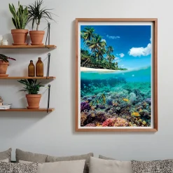 Clementoni Puzzel 1000 stuks zomer paradijs  compact