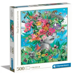 Clementoni puzzel Jungle 500 stukjes