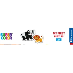 Clementoni Puzzel my first 2, 3, 4, 5 stukjes  Wilde dieren