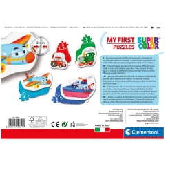 Clementoni Puzzel my first 2, 3, 4, 5 stukjes Transport