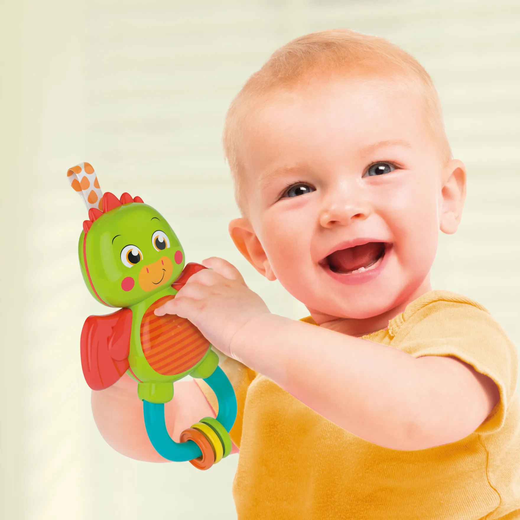 Clementoni rammelaar draakje