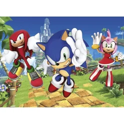 Clementoni sonic puzzel 3 x 48 stukjes
