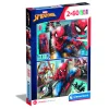 Clementoni spider-man puzzel 2 x 60 stukjes