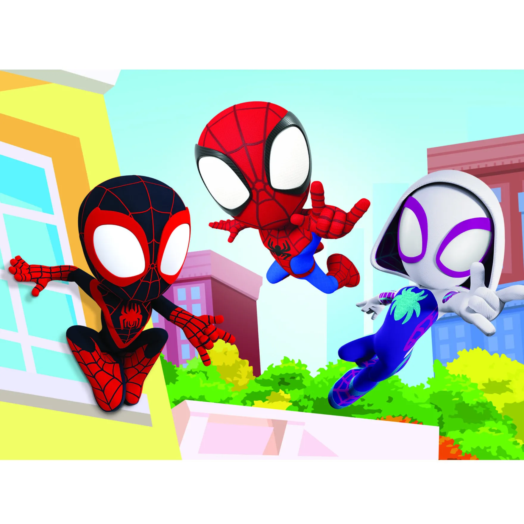 Clementoni spidey and his amazing friends puzzel 2 x 20 stukjes
