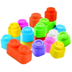 Clemmy bouwblokken 20 stuks in tas