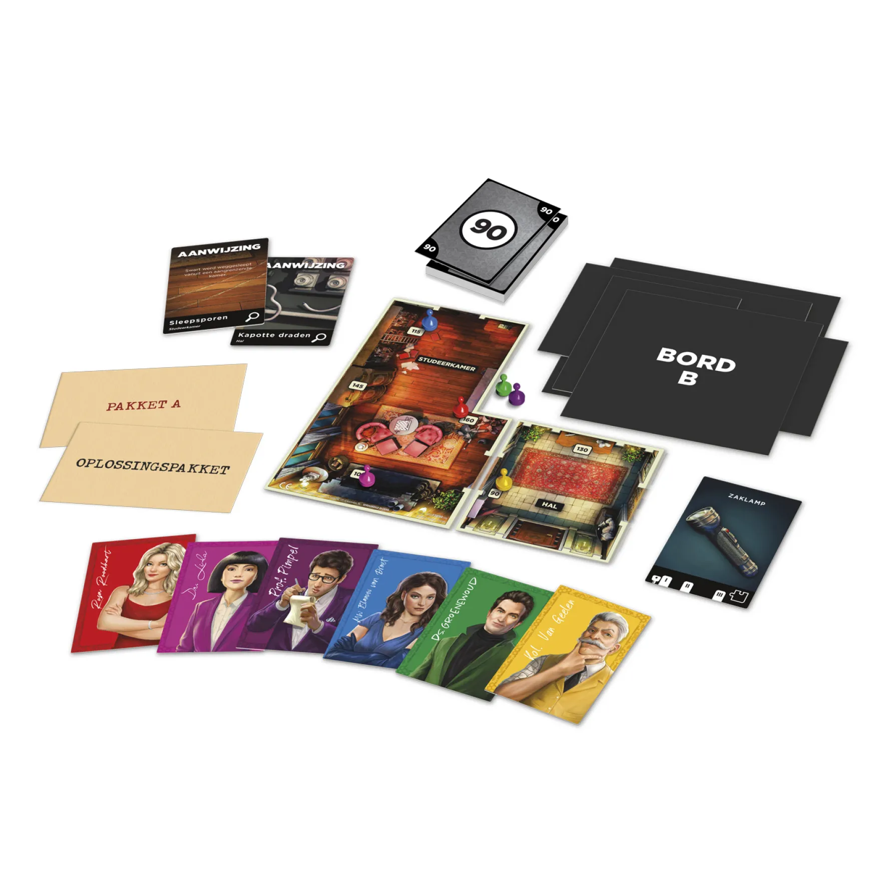 Cluedo Escape: Verraad in Slot Swaenesteyn - Bordspel