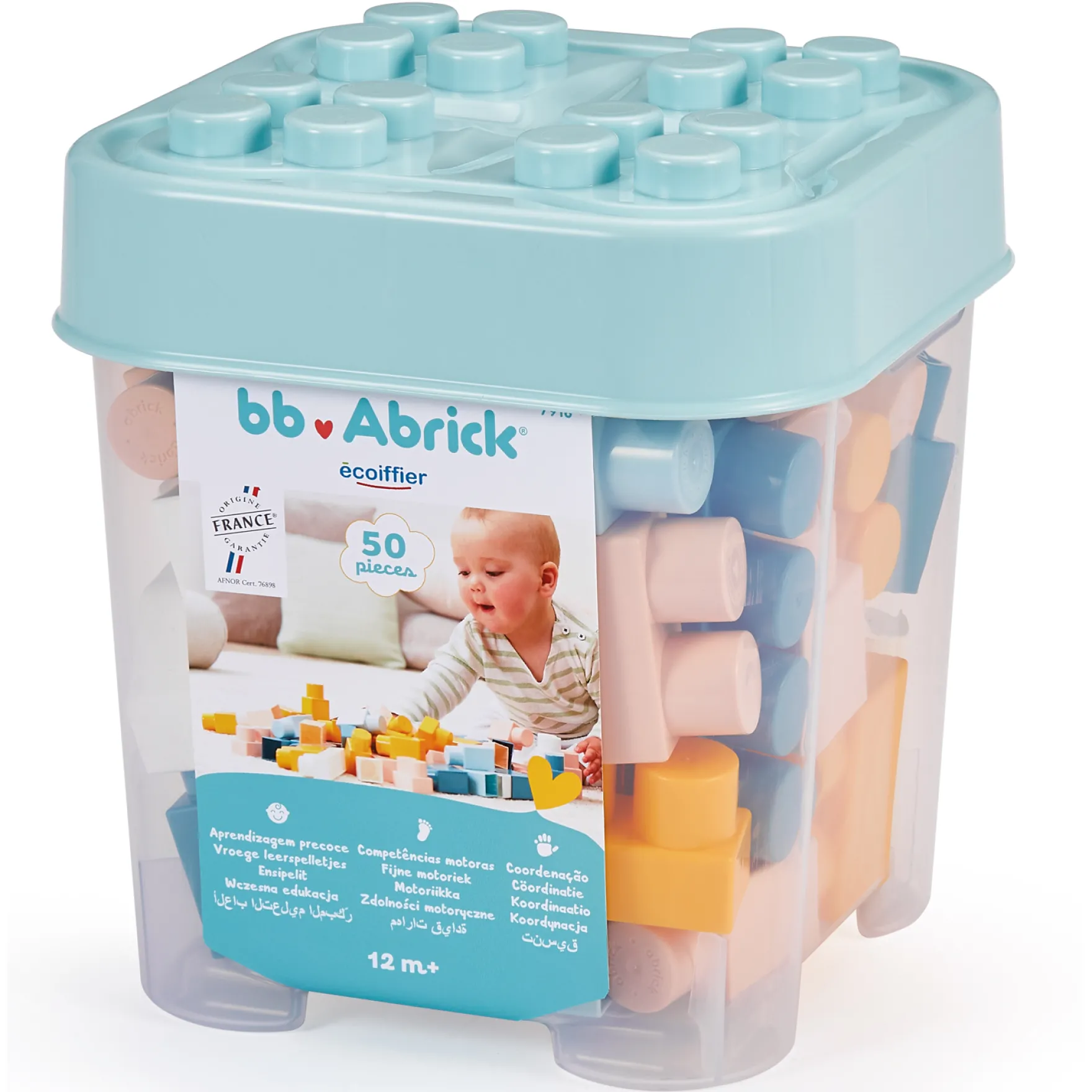 Écoiffier blokkenton 50 delig