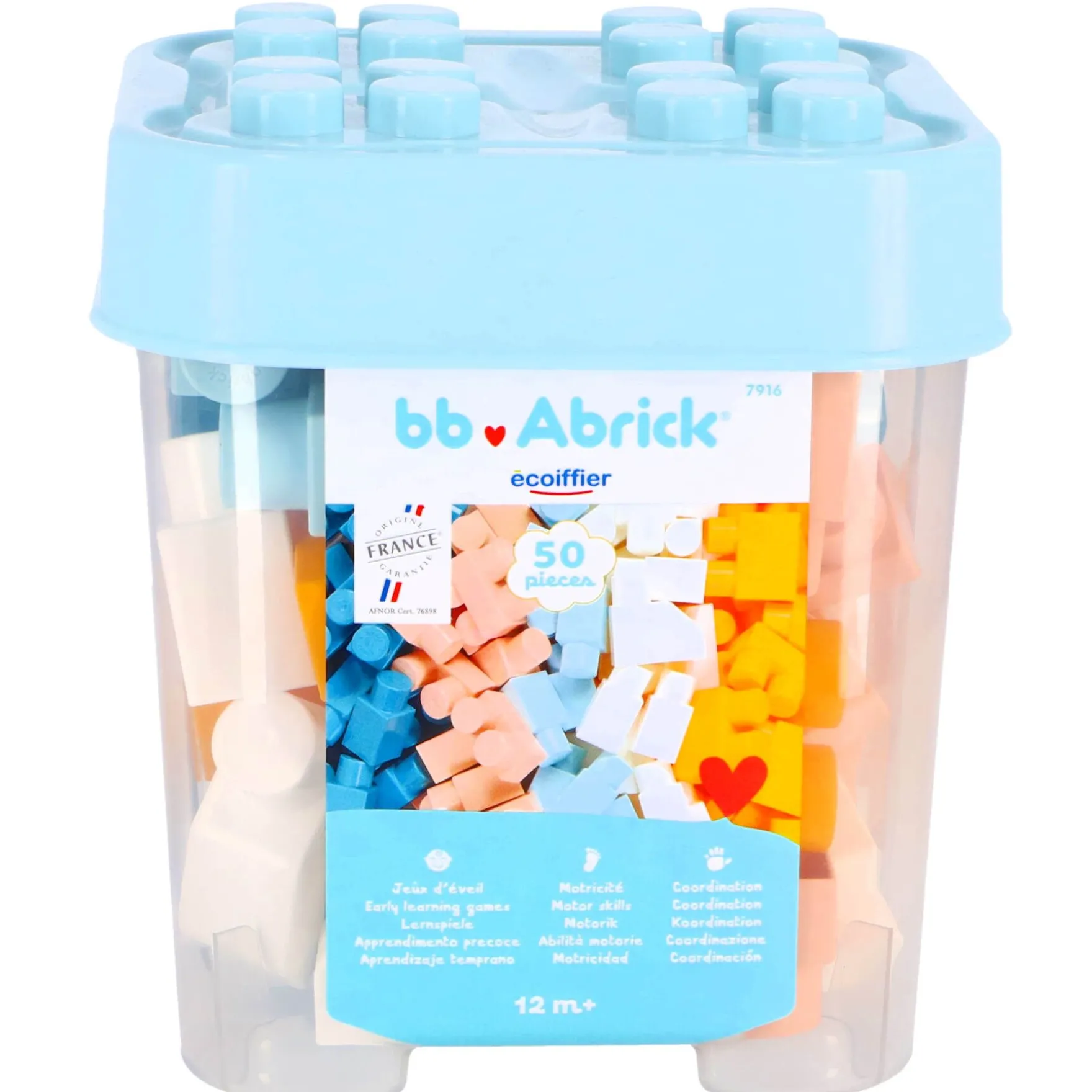 Écoiffier blokkenton 50 delig