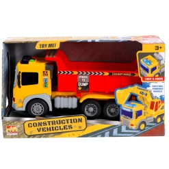 Constructie truck met licht en geluid