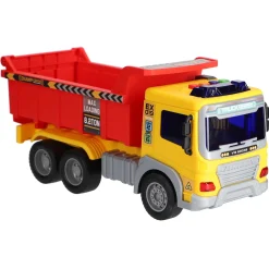 Constructie truck met licht en geluid